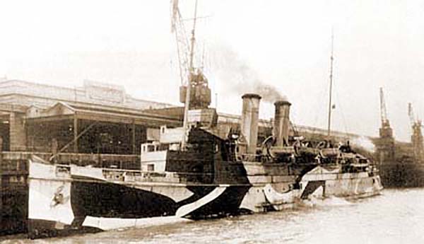 The Ville de Liège during WW1.